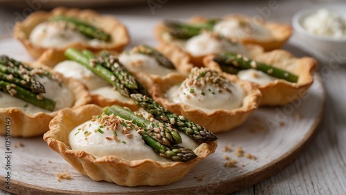Tarteletter (Pastry Shells with Chicken and Asparagus Filling)