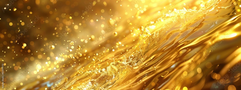 gold glitter bokeh and liquid background gold glitter bokeh and liquid background