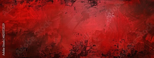 red grunge old wall background