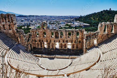 Odeon of Herodes Atticus theater, Athens, Greece photo