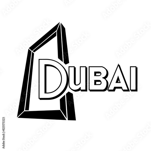 Black dubai frame