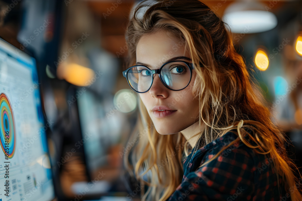 Graphic Designer Crafting a Visually Striking Marketing Campaign A Passionate Professionals Modern Graphic Designer Crafting a Visually Striking Marketing Campaign A Passionate Professionals Modern