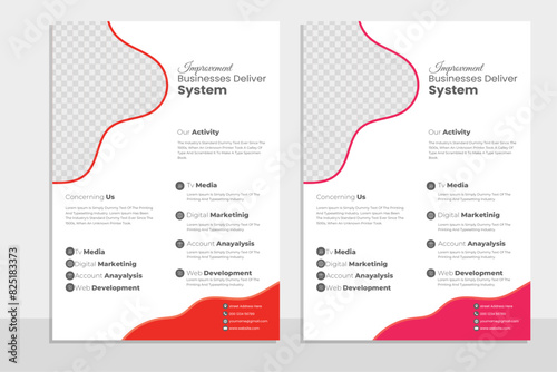 flayer design 2 set, corporate business flyer template design, business marketing flyer, digital marketing agency flyer, creative marketing agency flayer design