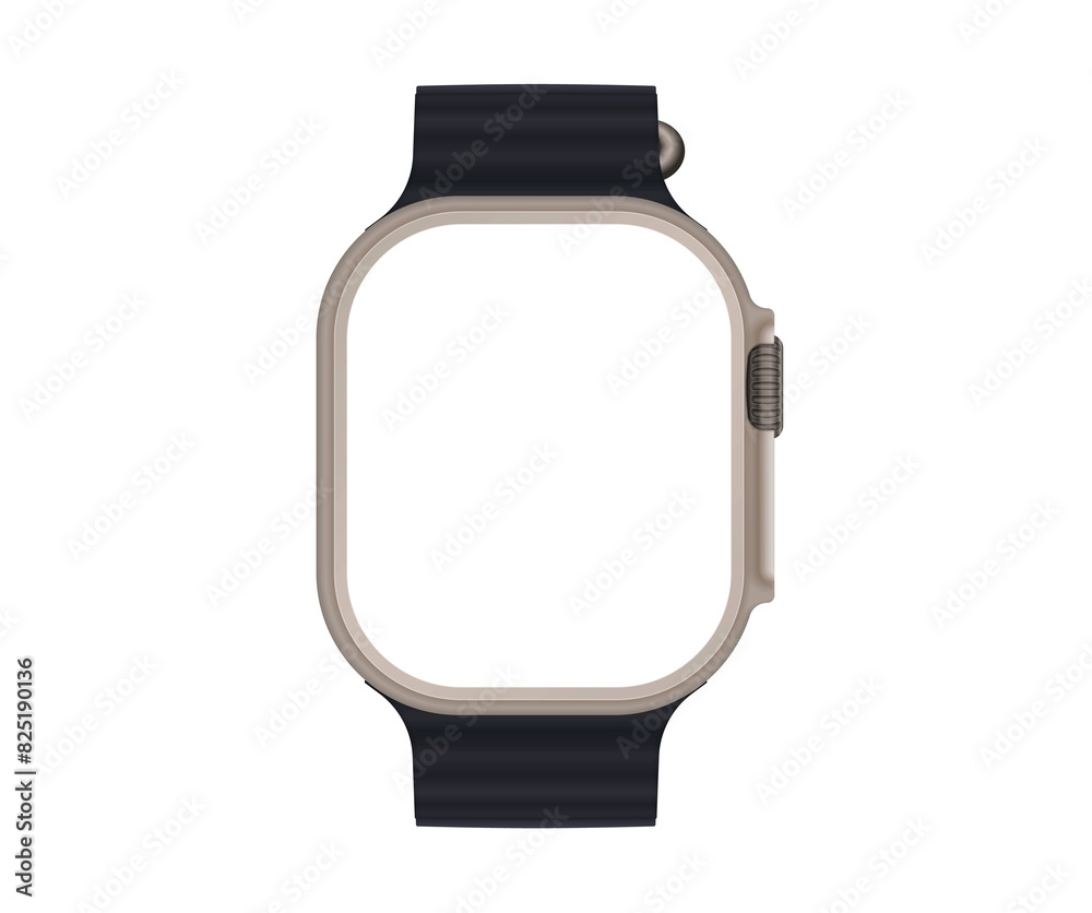 Smart watch with silicone band Smart watch with silicone band