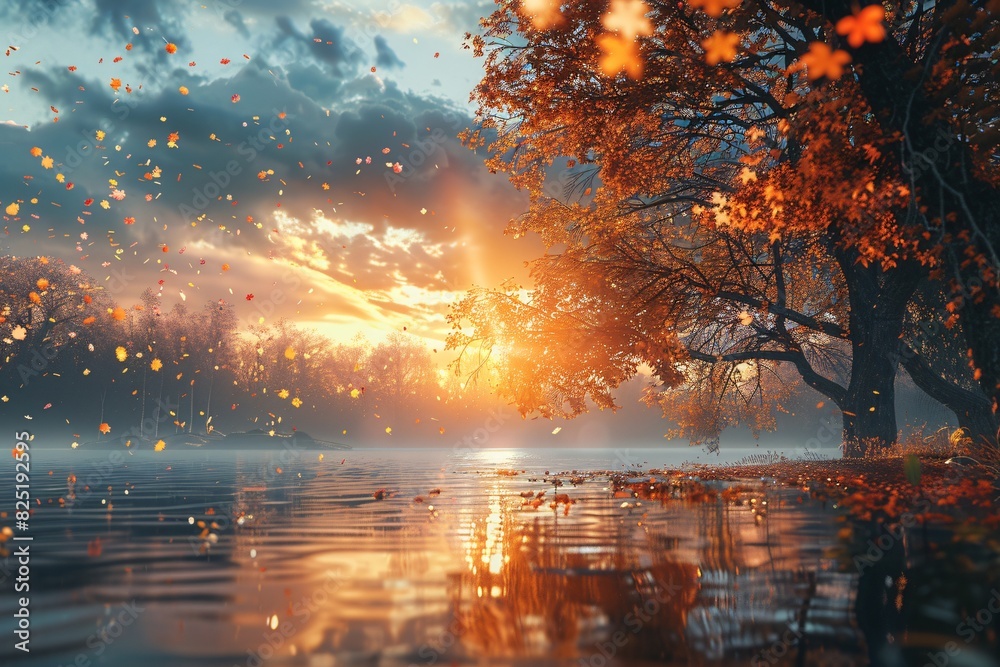 Natural Scenery with Yellow Dandelion光纤 in the Forest: Wallpaper Concept Natural Scenery with Yellow Dandelion光纤 in the Forest: Wallpaper Concept