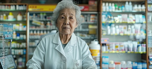 Pharmacy Serenade: The Woman in White