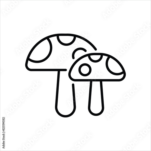 Mushroom vector icon