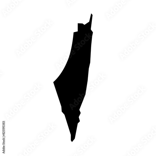 Israel map icon