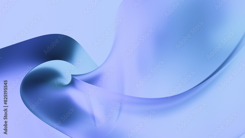 Smooth light 3D abstract