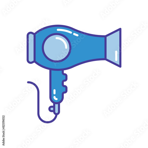 Hairdryer vector icon