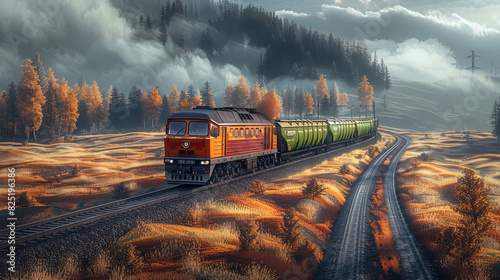Genuine Cargo Train Photos: Realistic Impressions