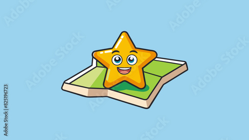 A clock with moving hands indicates the passage of time.. Cartoon Vector.