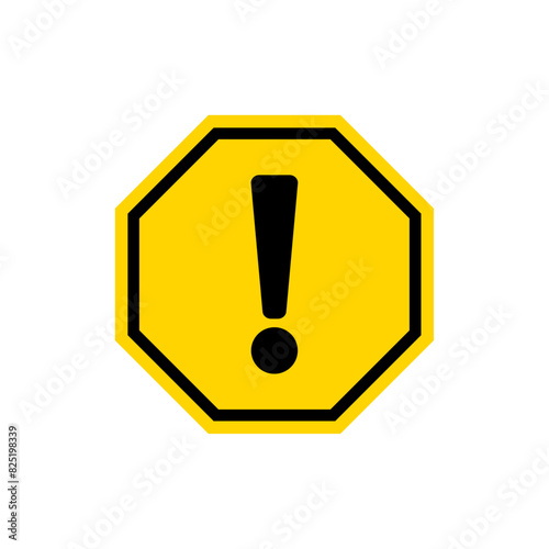 Warning Sign Symbol Hexagon