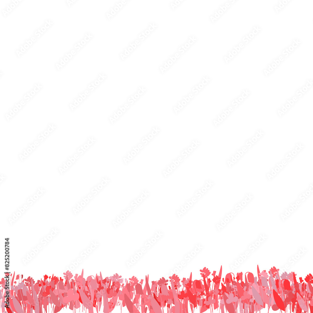 Obraz premium background with flowers