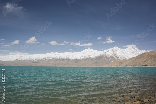 White Sand Lake Xinjiang photo