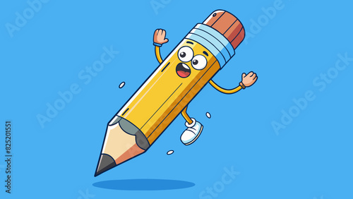 A pencil that can draw threedimensional objects in the air bringing them to life as real functioning items.. Cartoon Vector.