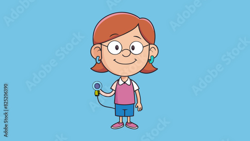 A young girl in the fourth illustration is wearing a pink hearing aid in her left ear. The tiny device is discreetly tucked behind her ear and has a. Cartoon Vector.