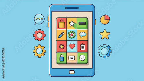 Customize the phones settings and download any desired apps to make the most of your new device.. Cartoon Vector.