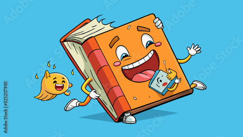 Life is like a book filled with chapters of joy heartache and everything in between. Each chapter brings new characters plot twists and lessons to be. Cartoon Vector.