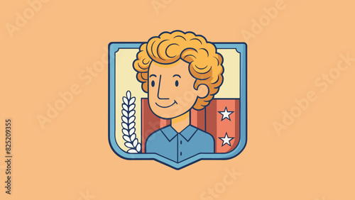 The cent was a small rectangular piece of metal with a smooth matte finish. On one side there was a profile of a thoughtfullooking person with curly. Cartoon Vector.
