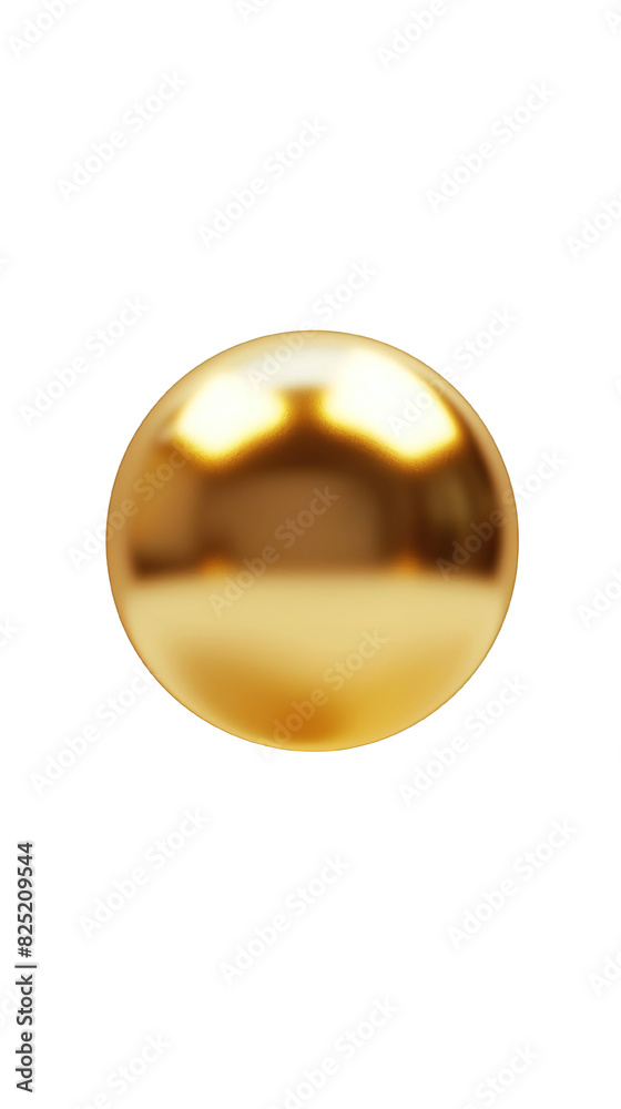 Hyper Realistic Matte Gold Orb Floating on Transparent Background Hyper Realistic Matte Gold Orb Floating on Transparent Background