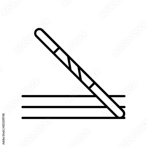 Javelin icon. outline icon