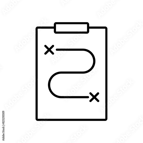 Strategy icon. outline icon