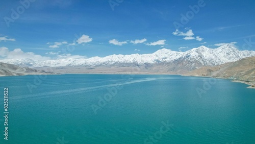 White Sand Lake Xinjiang photo