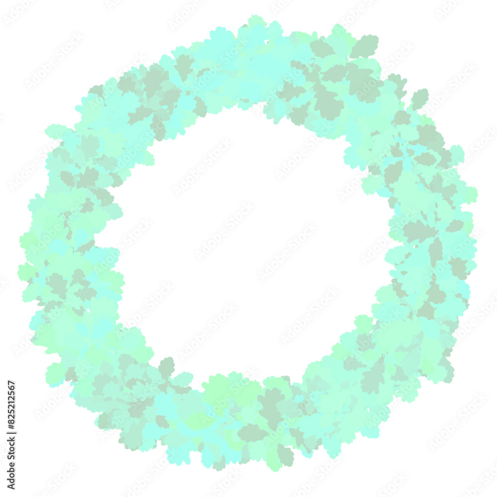 abstract floral frame abstract floral frame