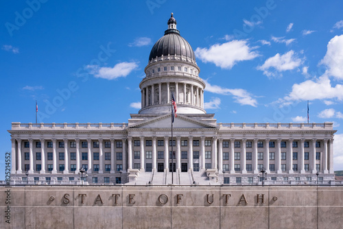 Utah state capitol building in Salt Lake City