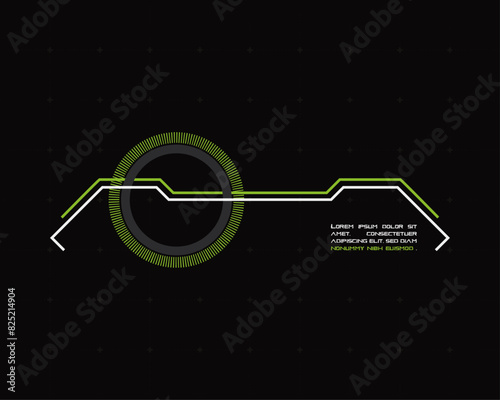 abstract dashboard