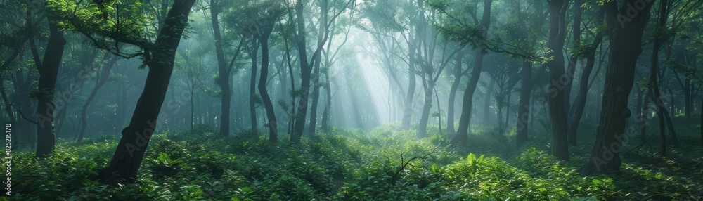 Mysterious woods with treeformed lungs, dense foliage, casting soft shadows in a dreamlike haze, perfect for health themes Mysterious woods with treeformed lungs, dense foliage, casting soft shadows in a dreamlike haze, perfect for health themes