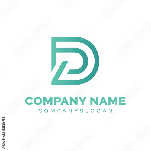 Letter DD logo design, vector logo design Free Download Letter DD logo design, vector logo design - GFXLoad