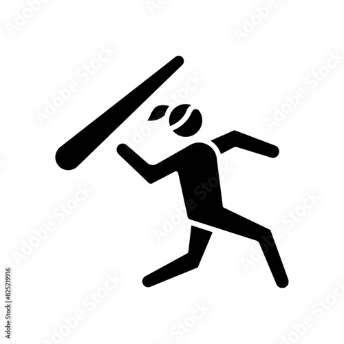 javelin icon. solid icon