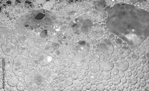 Abstract Foam Texture Bubbles Close-up photo