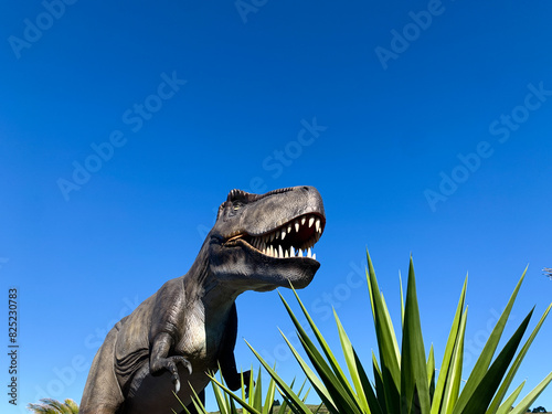 Tyrannosaurus dinosaur, New Zealand. photo