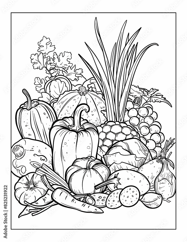 Food Coloring Pages art design Food Coloring Pages art design