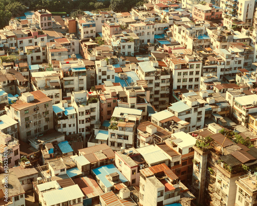 Urban village in the afternoon photo