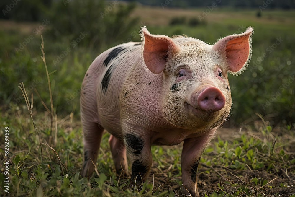 One happy pig living the dream One happy pig living the dream