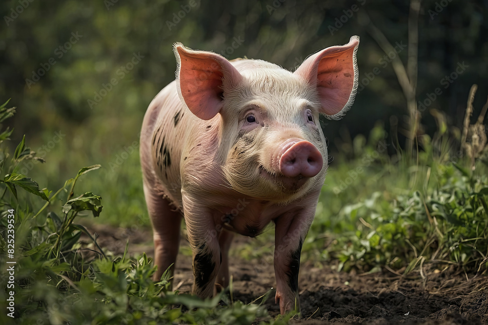 One happy pig living the dream One happy pig living the dream