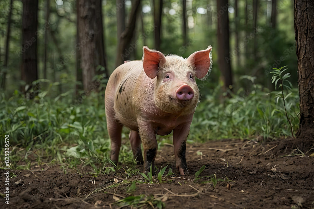 One happy pig living the dream One happy pig living the dream