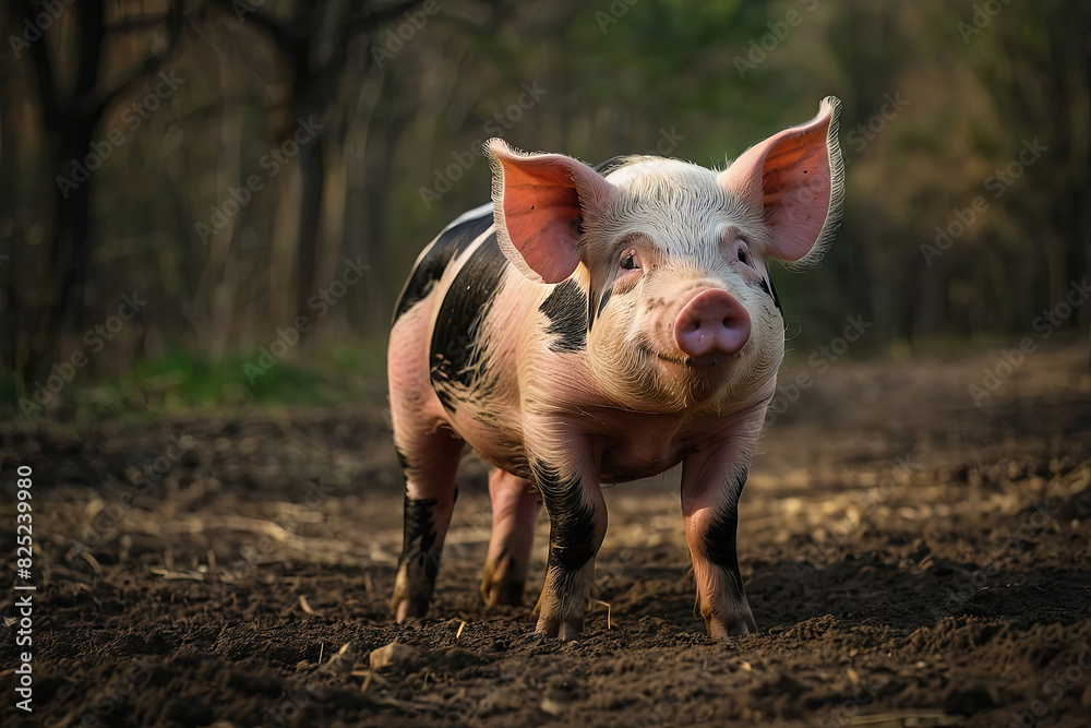 One happy pig living the dream One happy pig living the dream