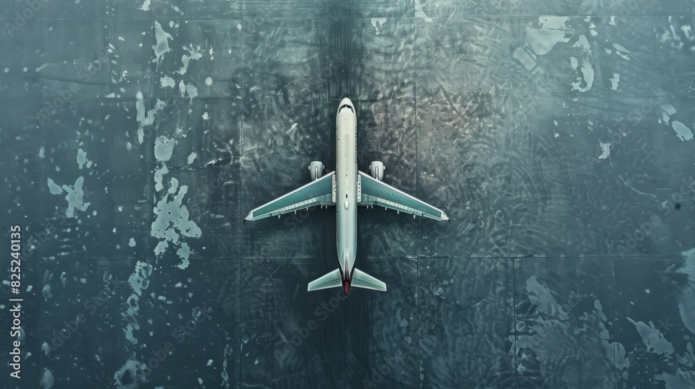 take off plane, with copy space take off plane, with copy space