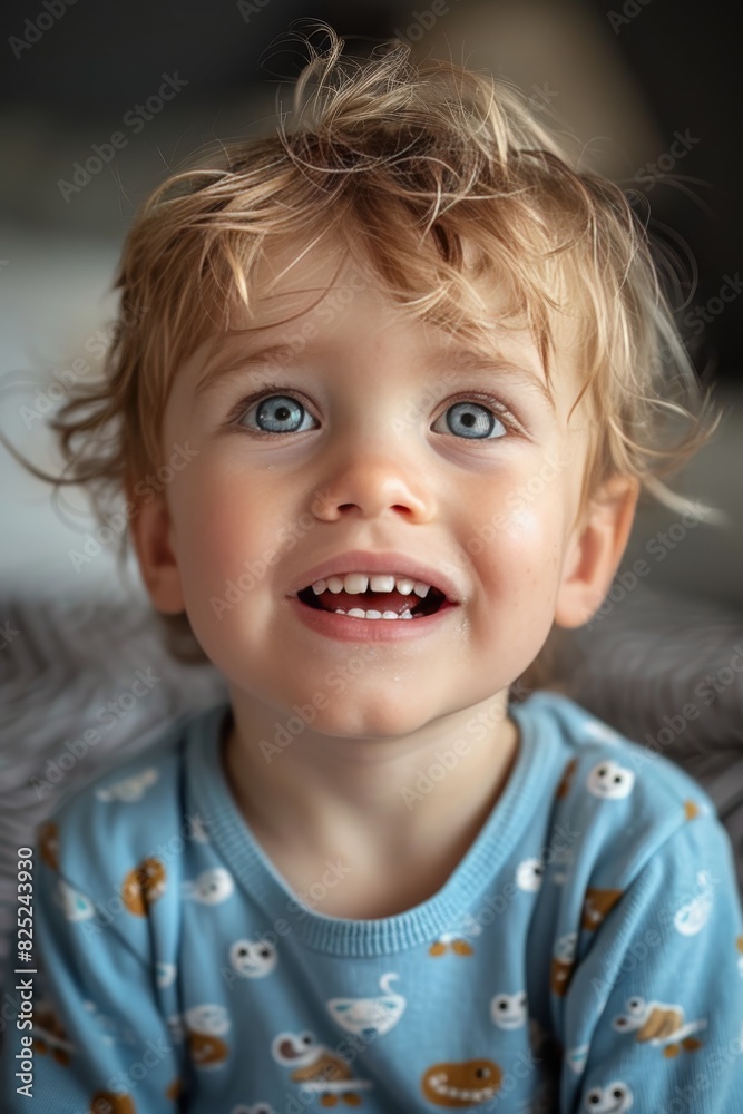 Portrait of a cute smiling baby Portrait of a cute smiling baby