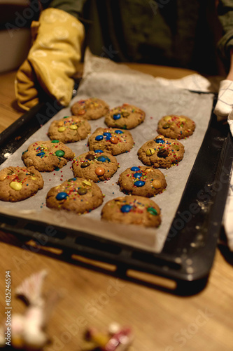 baking cookies photo