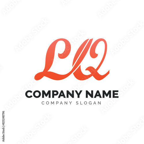 Letter LQ logo design, vector logo design 