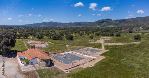 Arucci Turobriga, 1st century Hispano-Roman city, Aroche,Huelva, Andalusia, Spain photo