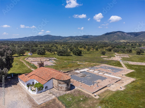 Arucci Turobriga, 1st century Hispano-Roman city, Aroche,Huelva, Andalusia, Spain photo