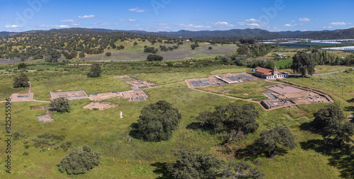 Arucci Turobriga, 1st century Hispano-Roman city, Aroche,Huelva, Andalusia, Spain photo