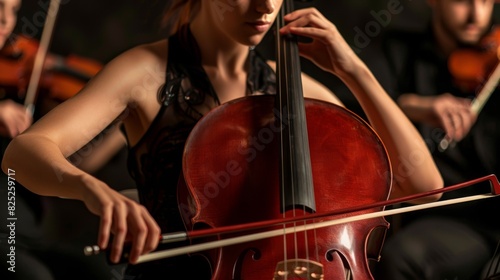 The Orchestra's Cello Performance